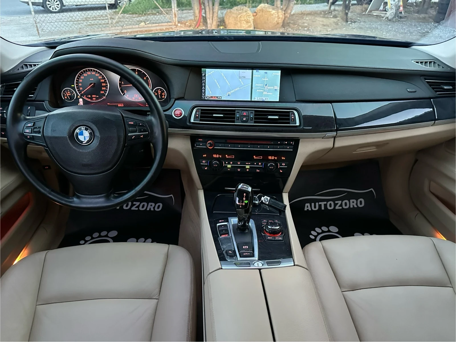 BMW 730 ВАКУМ* HEAD UP* KEYLESS* ПОДГРЕВ* BiXENON* 3.0D - изображение 10