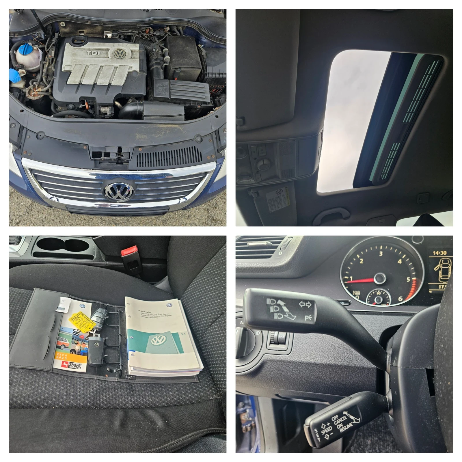 VW Passat 2.0tdi 140ps automat comon real  | Mobile.bg — изображение 15