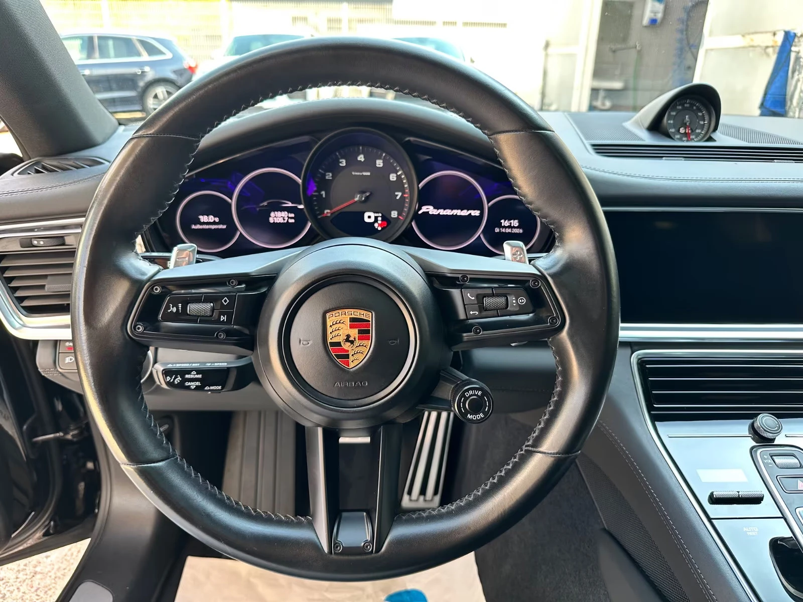 Porsche Panamera SPORT/330HP/PANO/HUD/360/SP-CHRONO/21/ACC/556z, снимка 6 - Автомобили и джипове - 55206464