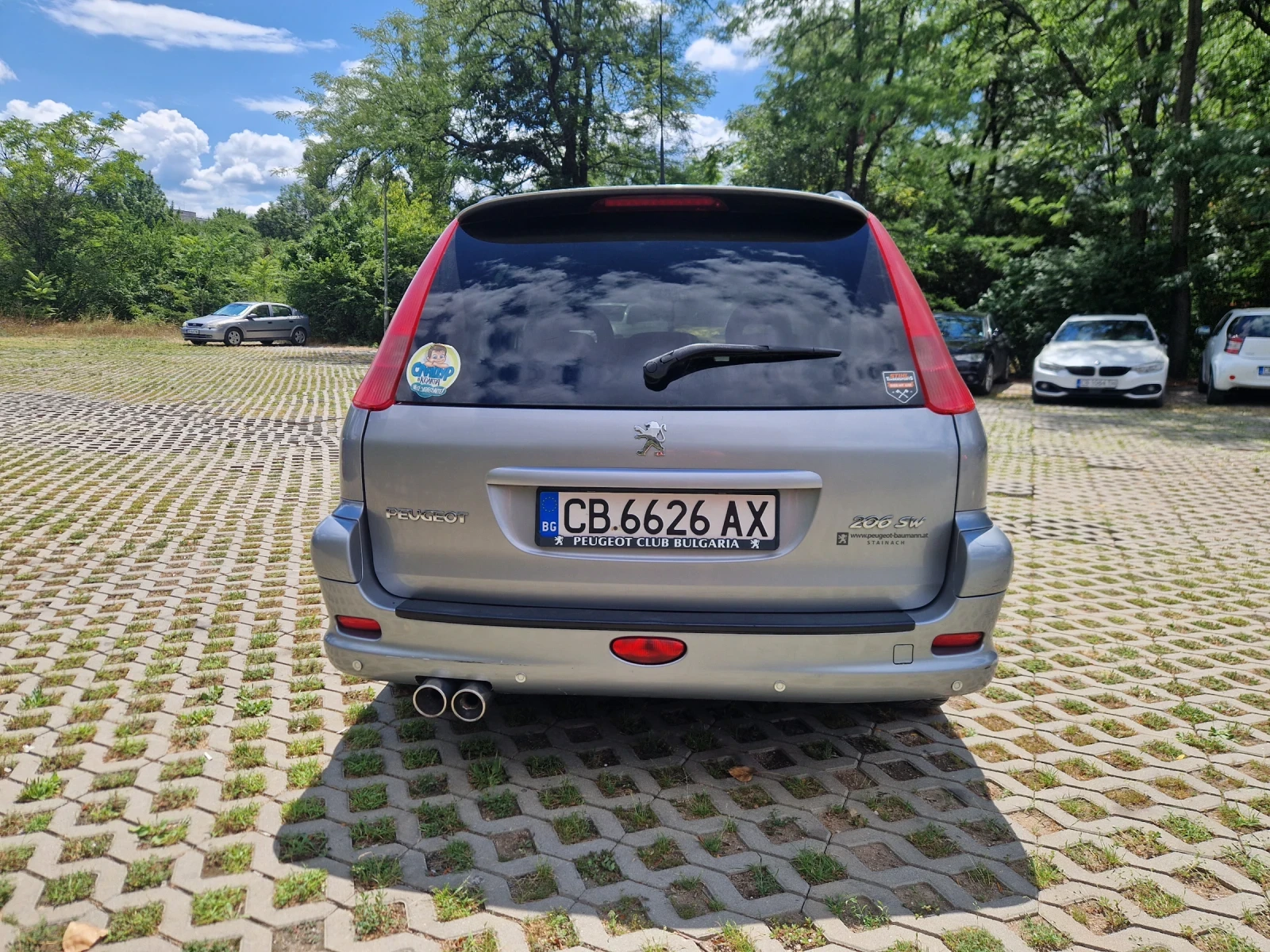Peugeot 206 1, 6 16v, automat, GAZ, снимка 4 - Автомобили и джипове - 55809850