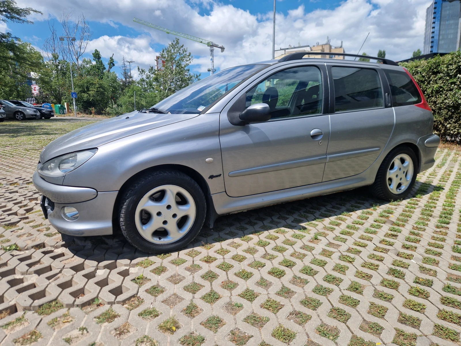 Peugeot 206 1, 6 16v, automat, GAZ, снимка 2 - Автомобили и джипове - 55809850