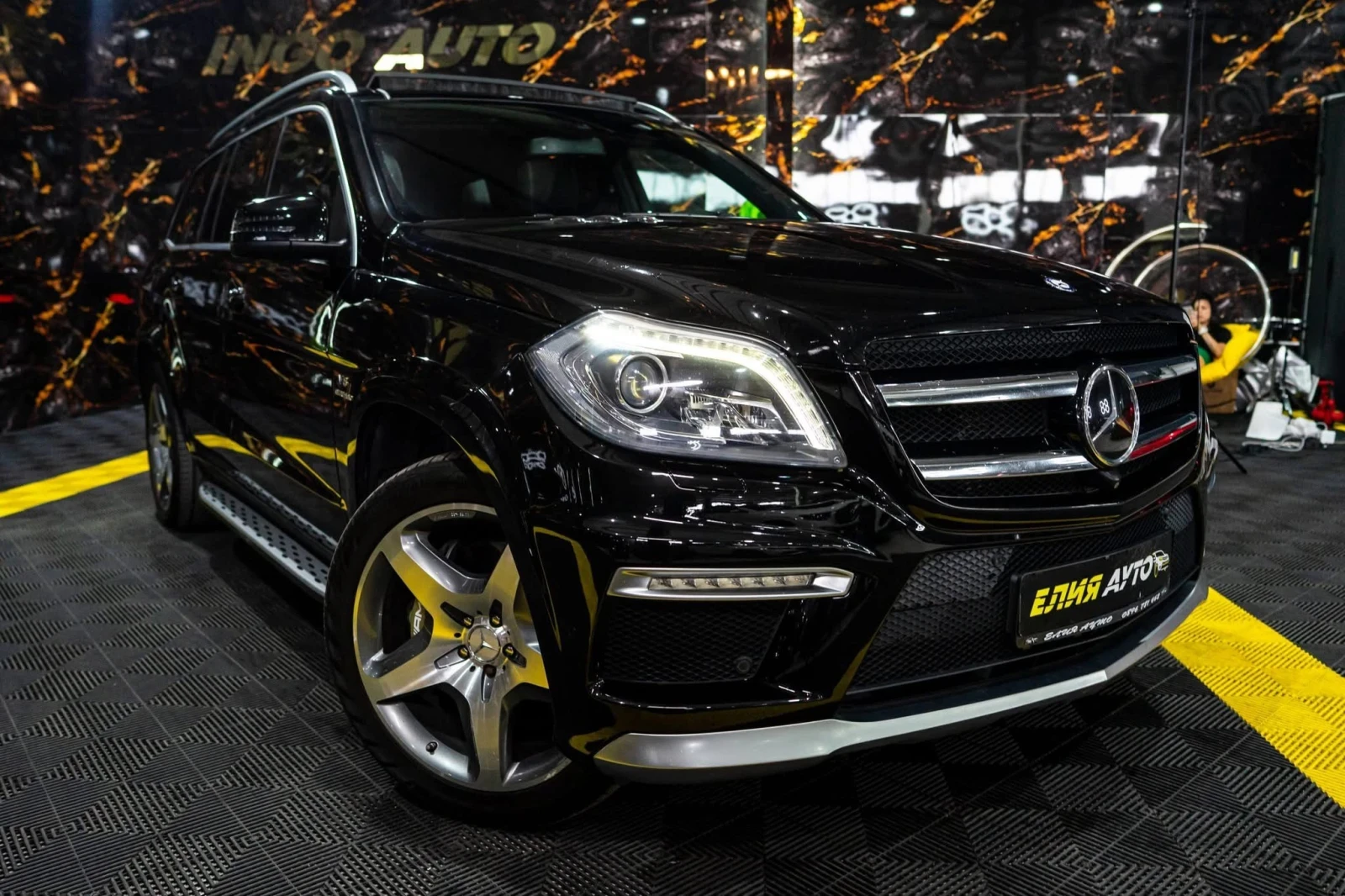 Mercedes-Benz GL 63 AMG V8 BITURBO 7 МЕСТЕН LED ПАНО H&K ЛИЗИНГ 100%