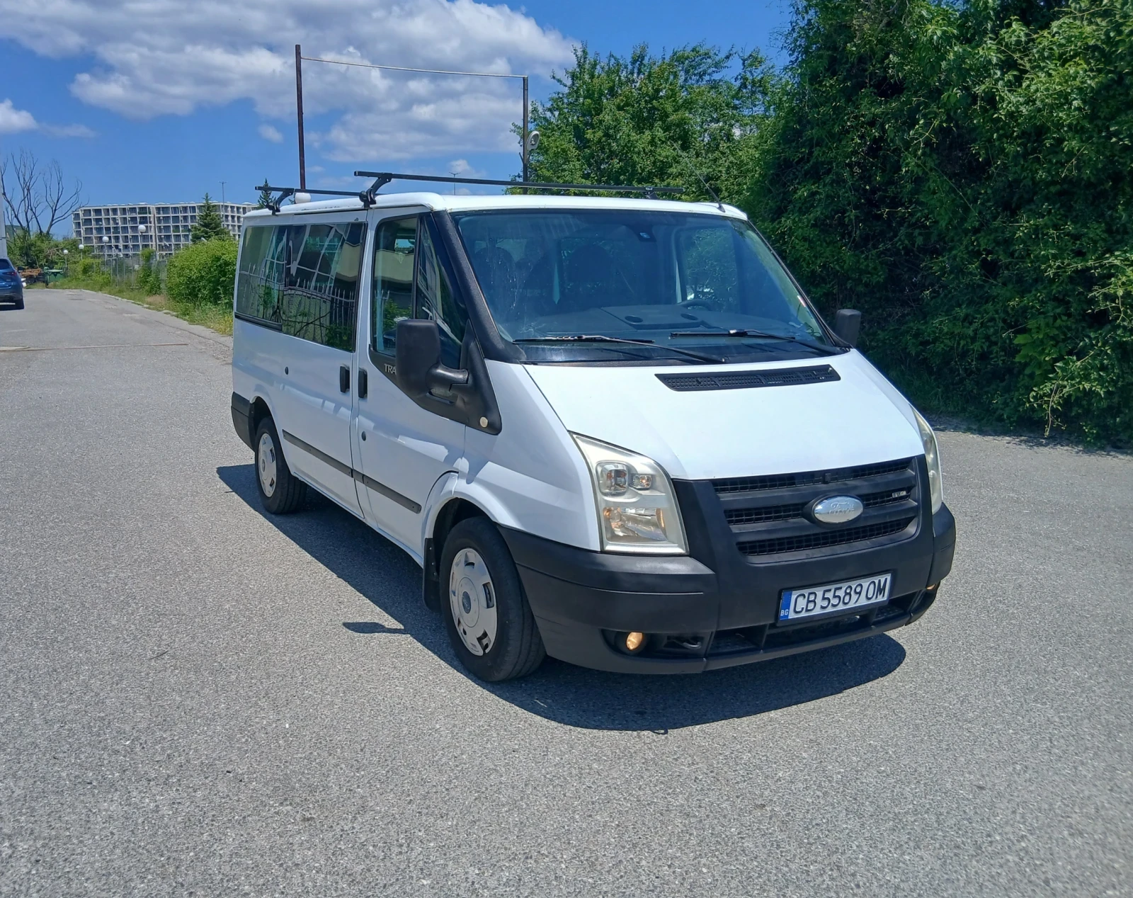 Ford Transit 2.2 86 к.с. 8+ 1 климатик, снимка 2 - Бусове и автобуси - 54677980