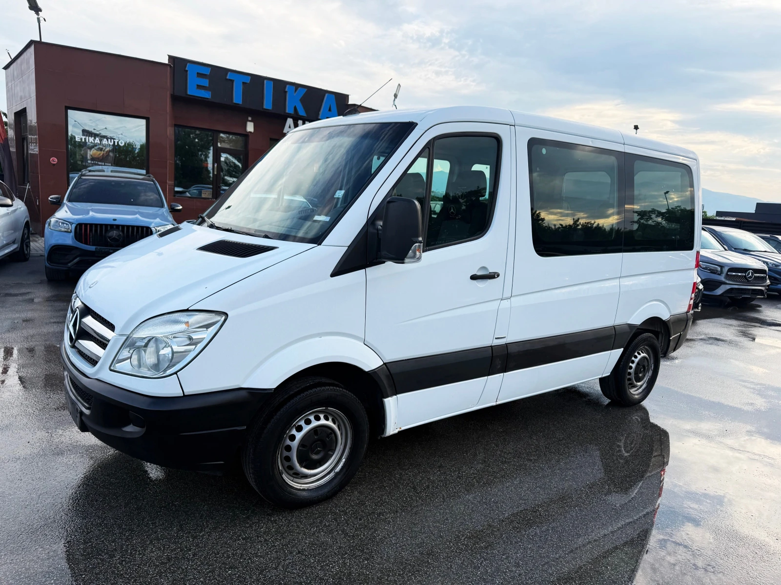 Mercedes-Benz Sprinter 213 9местен-Климатроник-Автоматик-Германия !!!, снимка 3 - Бусове и автобуси - 55017180