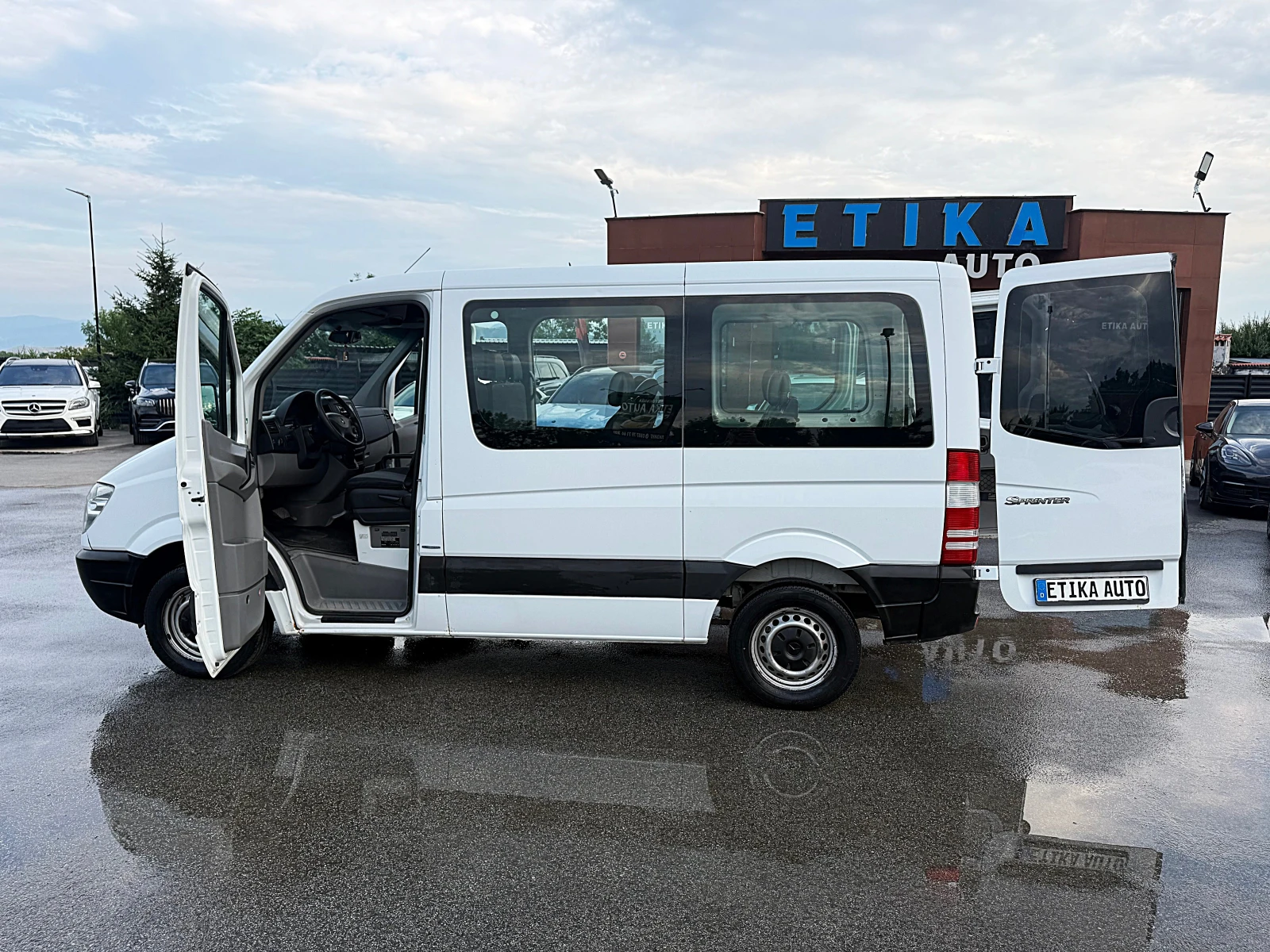 Mercedes-Benz Sprinter 213 9местен-Климатроник-Автоматик-Германия !!!, снимка 13 - Бусове и автобуси - 55017180