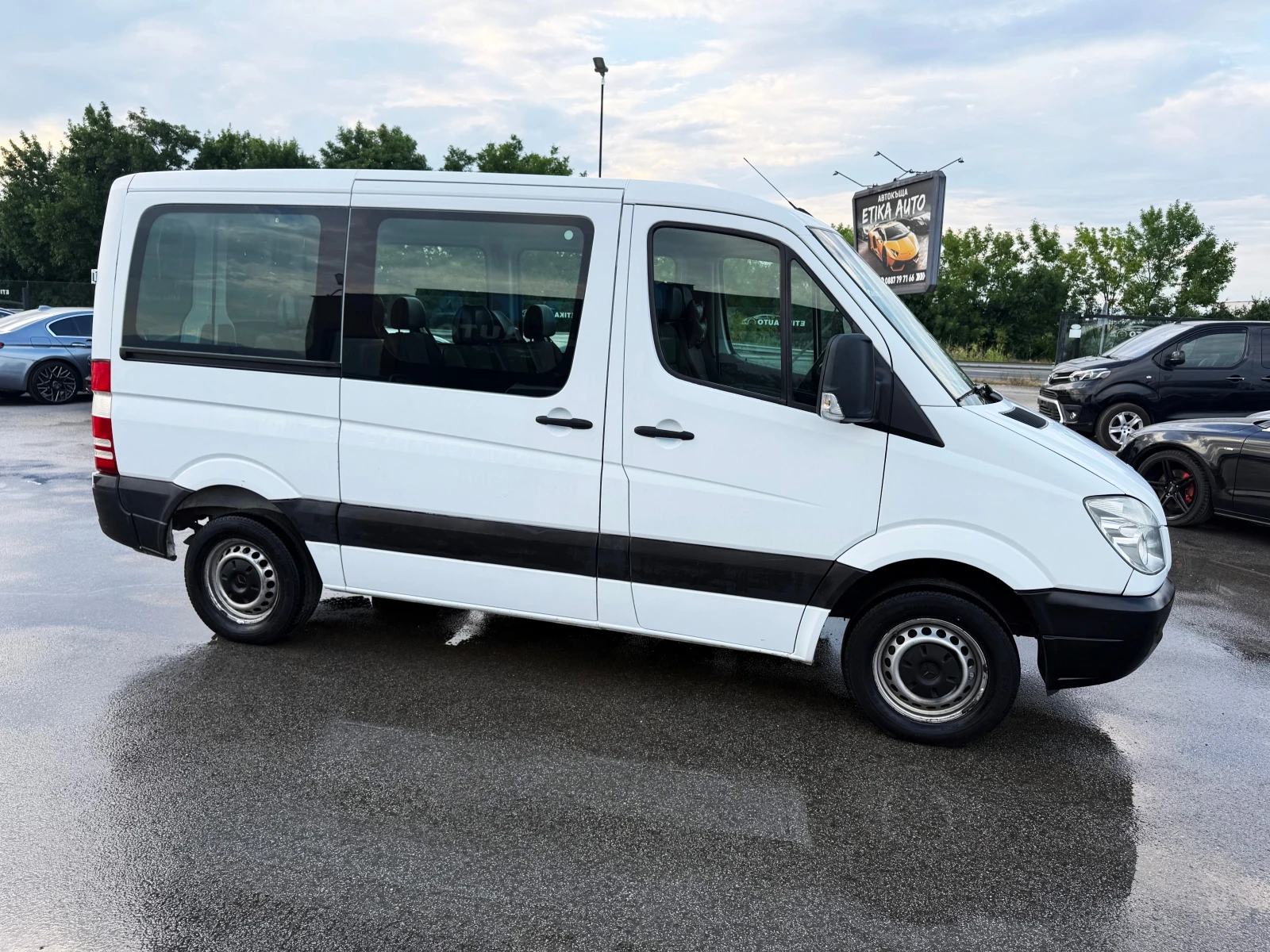 Mercedes-Benz Sprinter 213 9местен-Климатроник-Автоматик-Германия !!!, снимка 2 - Бусове и автобуси - 55017180