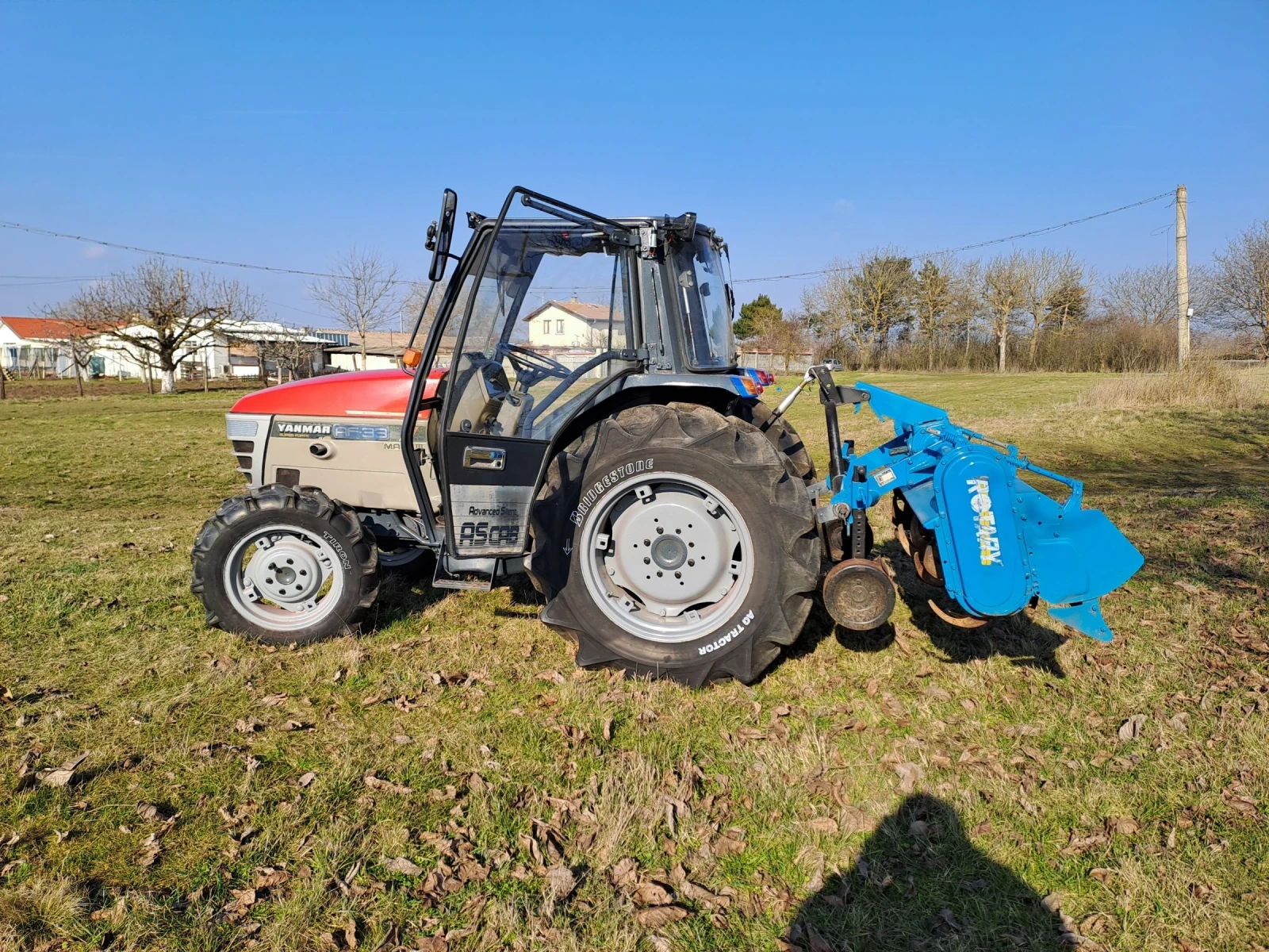 Трактор Yanmar, снимка 3 - Селскостопанска техника - 54126819