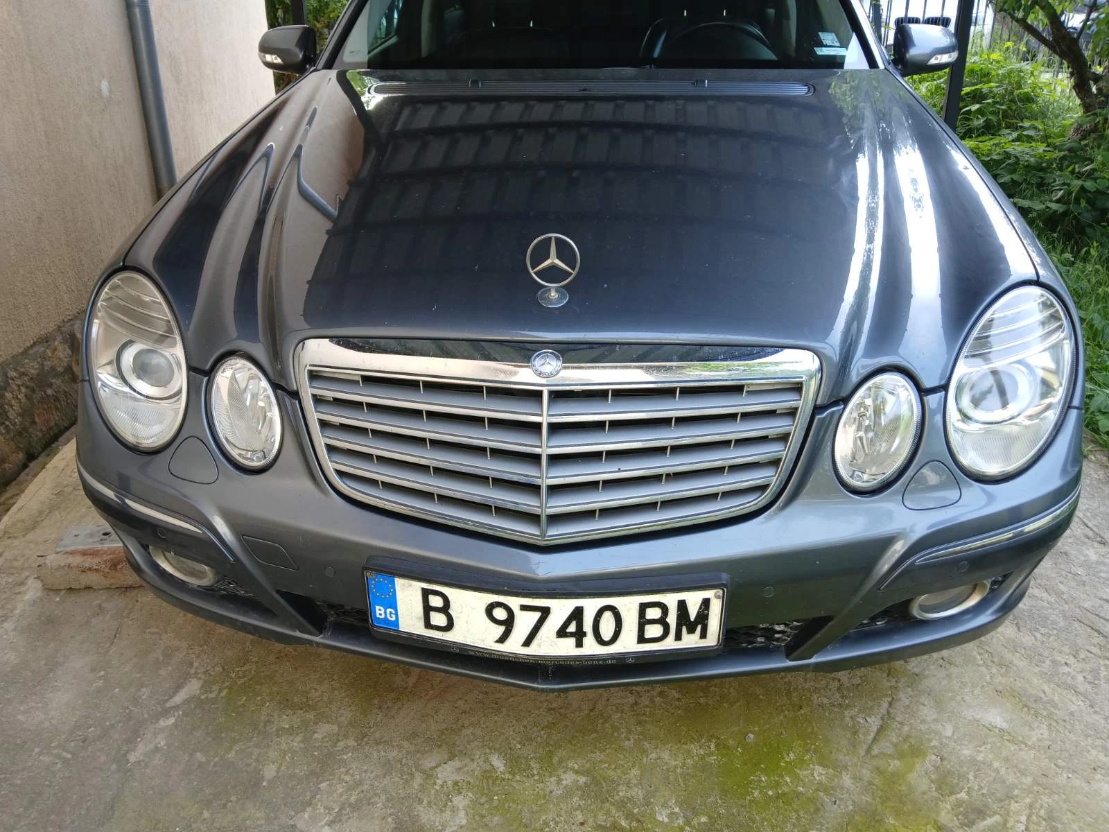 Mercedes-Benz E 280 facelift, газ