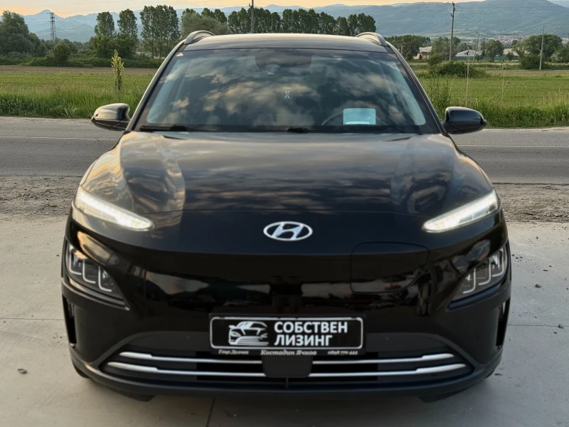 Hyundai Kona 64 kWh Face/Гаранция/Термопомпа/Head-up/Лизинг - 49990 лв. - 53209845 1