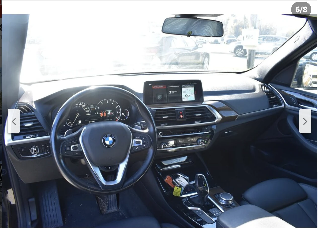 BMW X3 XDRIVE* 30i* ДИГИТАЛНО* ТАБЛО* ПОДГРЕВ* ОБДУХВАНЕ* - изображение 5