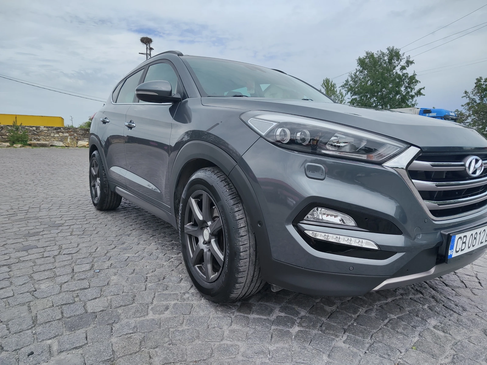 Hyundai Tucson Hyundai Tucson 2.0CRDI 185 4WD VERTEX SWISS FULL!!, снимка 7 - Автомобили и джипове - 53826103