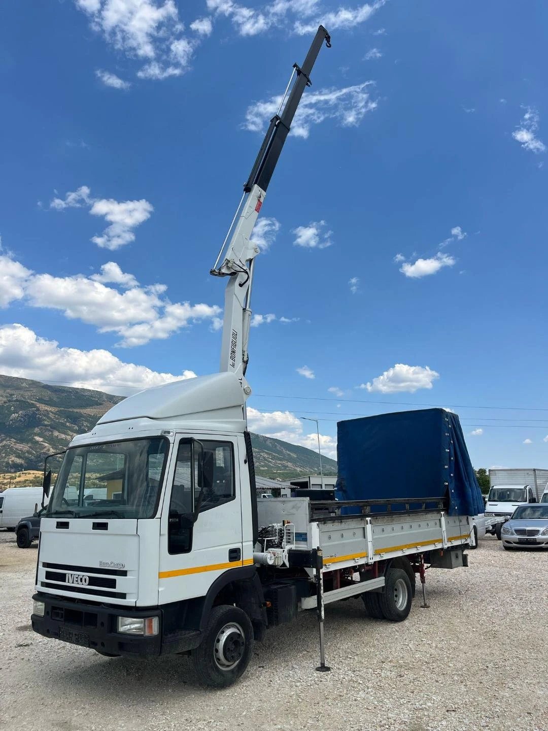 Iveco Eurocargo 75E14 КАМИОН С КРАН  ПЕРФЕКТЕН ITALIA - изображение 6