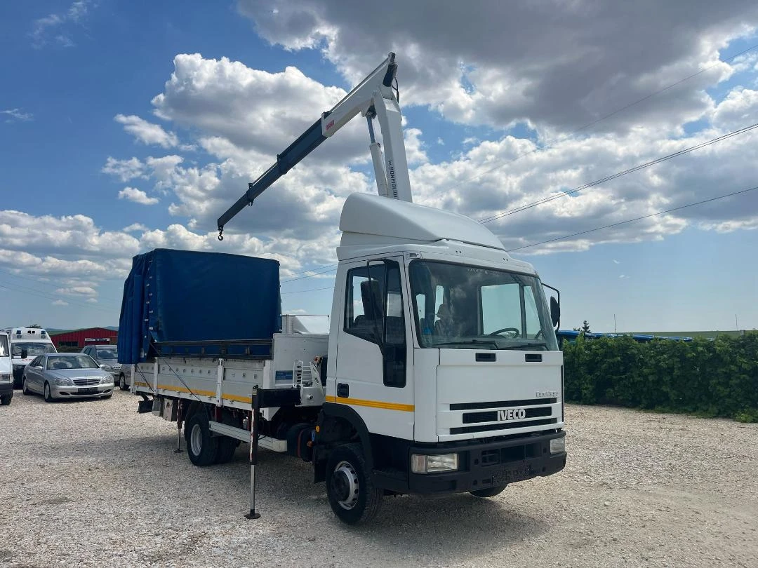 Iveco Eurocargo 75E14 КАМИОН С КРАН  ПЕРФЕКТЕН ITALIA - изображение 2
