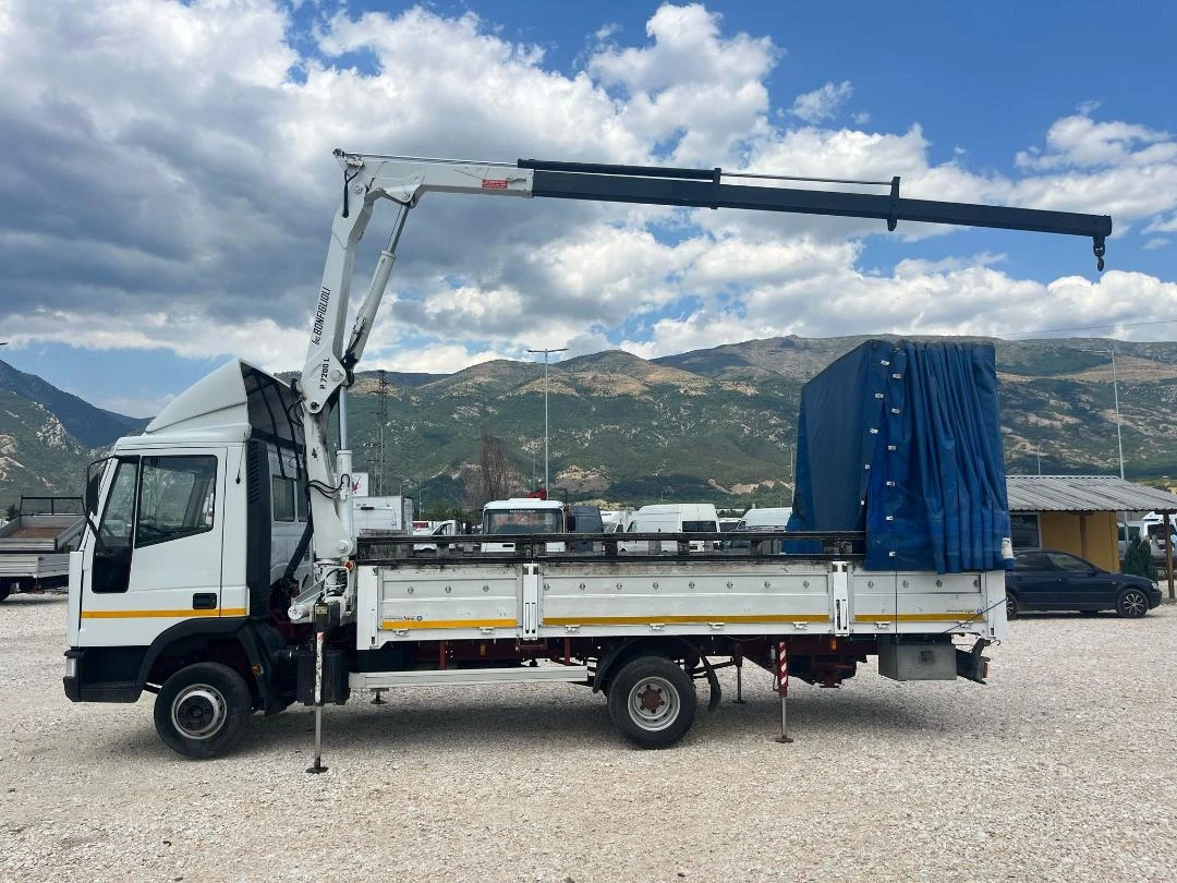 Iveco Eurocargo 75E14 КАМИОН С КРАН  ПЕРФЕКТЕН ITALIA - изображение 5