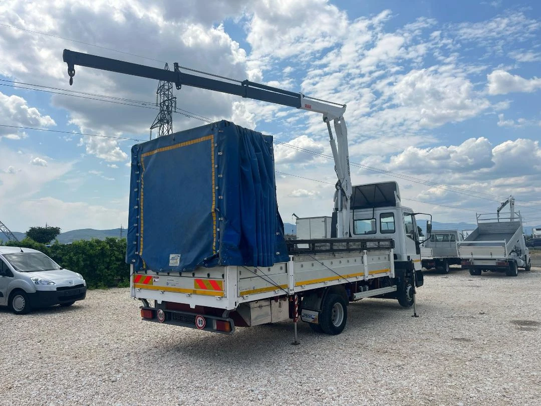 Iveco Eurocargo 75E14 КАМИОН С КРАН  ПЕРФЕКТЕН ITALIA - изображение 4