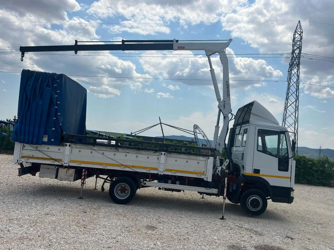 Iveco Eurocargo 75E14 КАМИОН С КРАН  ПЕРФЕКТЕН ITALIA - изображение 3