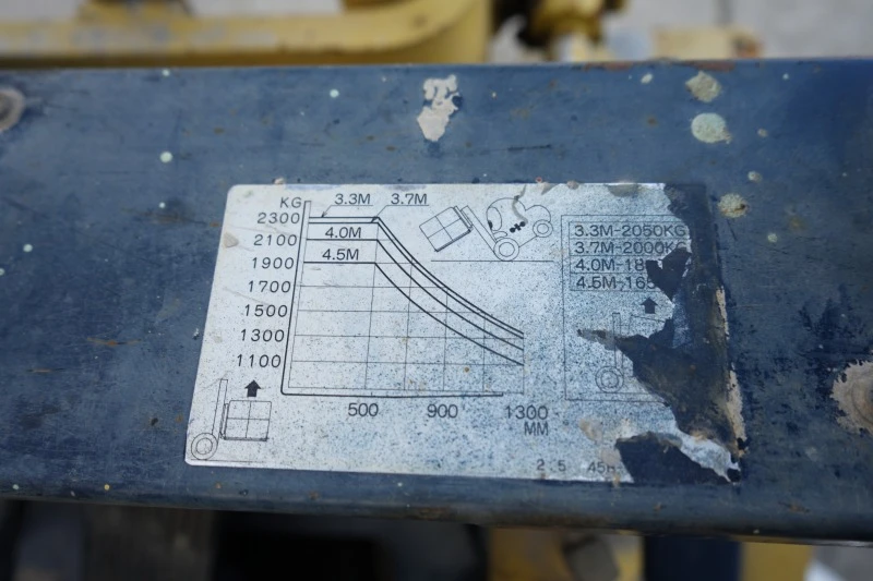 Мотокар Komatsu  2.500 kg, снимка 7 - Индустриална техника - 44638599