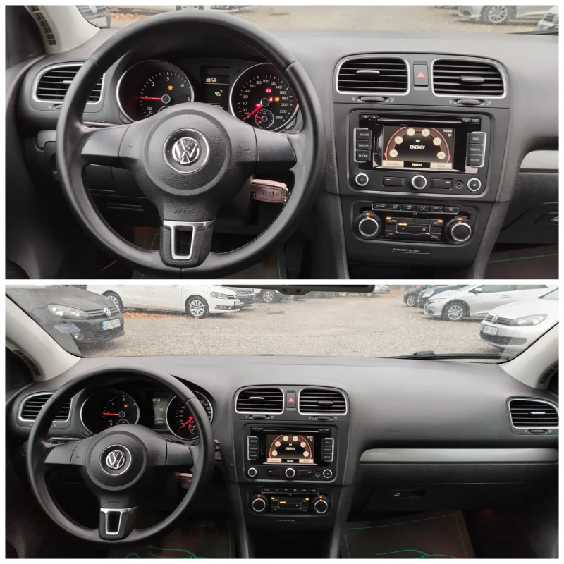 VW Golf 1.6TDI-105к.с/НАВИГАЦИЯ /КЛИМАТРОНИК /ОБСЛУЖЕН!!! , снимка 12 - Автомобили и джипове - 47955393