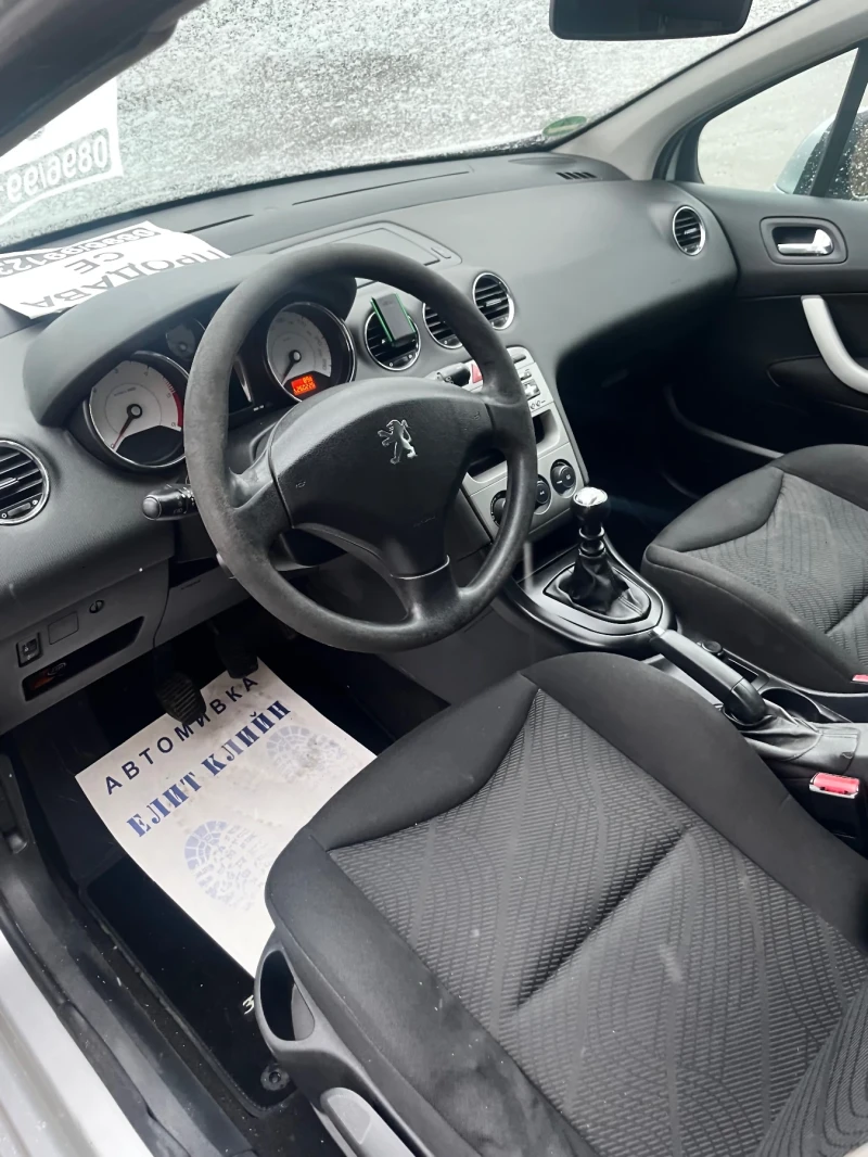 Peugeot 308 1.6hdi, снимка 6 - Автомобили и джипове - 53522650