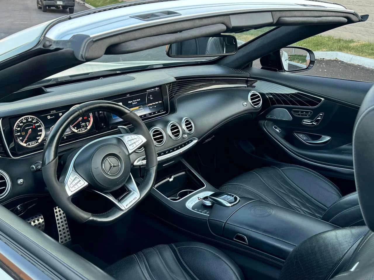 Mercedes-Benz S 63 * CABRIO * CARFAX * БЕЗ ЗАБЕЛЕЖКА * АВТОКРЕДИТ * , снимка 7 - Автомобили и джипове - 55245406