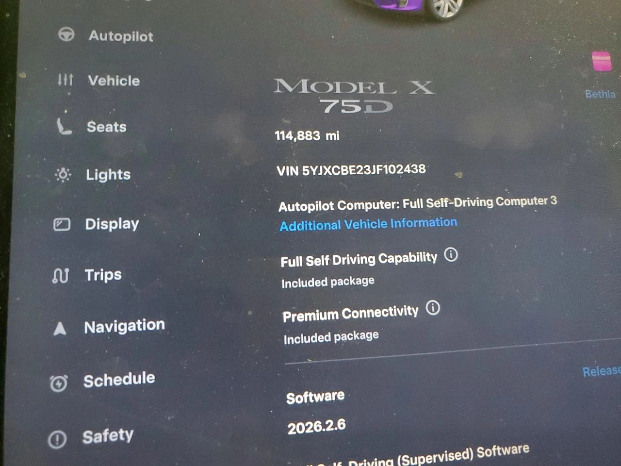 Tesla Model X 75D AWD, снимка 9 - Автомобили и джипове - 54557983