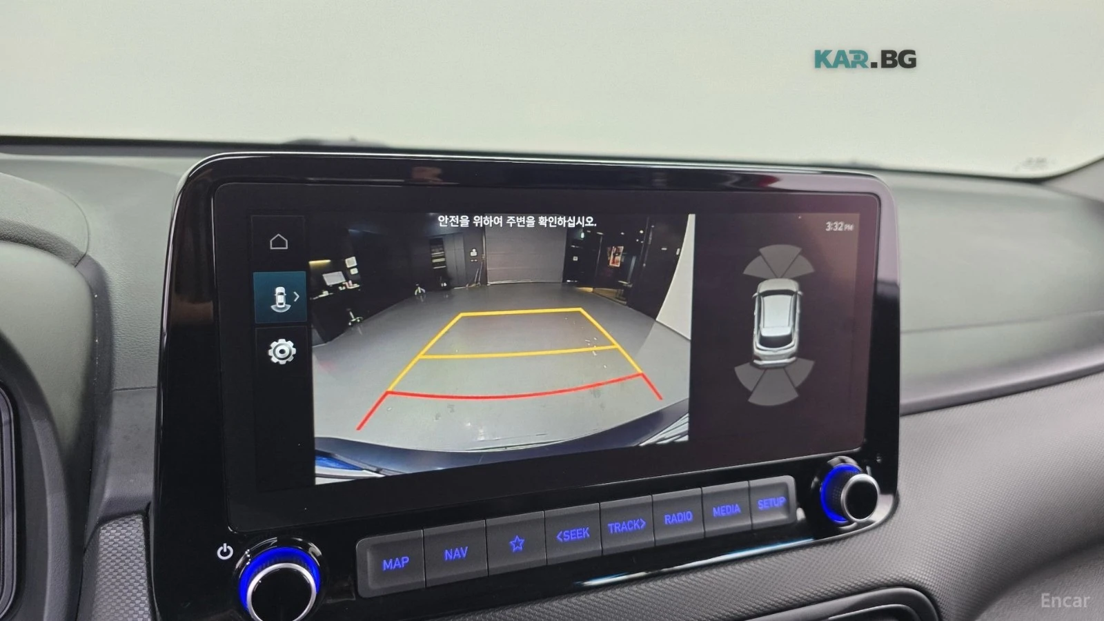 Hyundai Kona INSPIRATION* 1.6 TURBO* КОЖА* ПОДГРЕВ* ОБДУХВ* НАВ, снимка 15 - Автомобили и джипове - 55036732