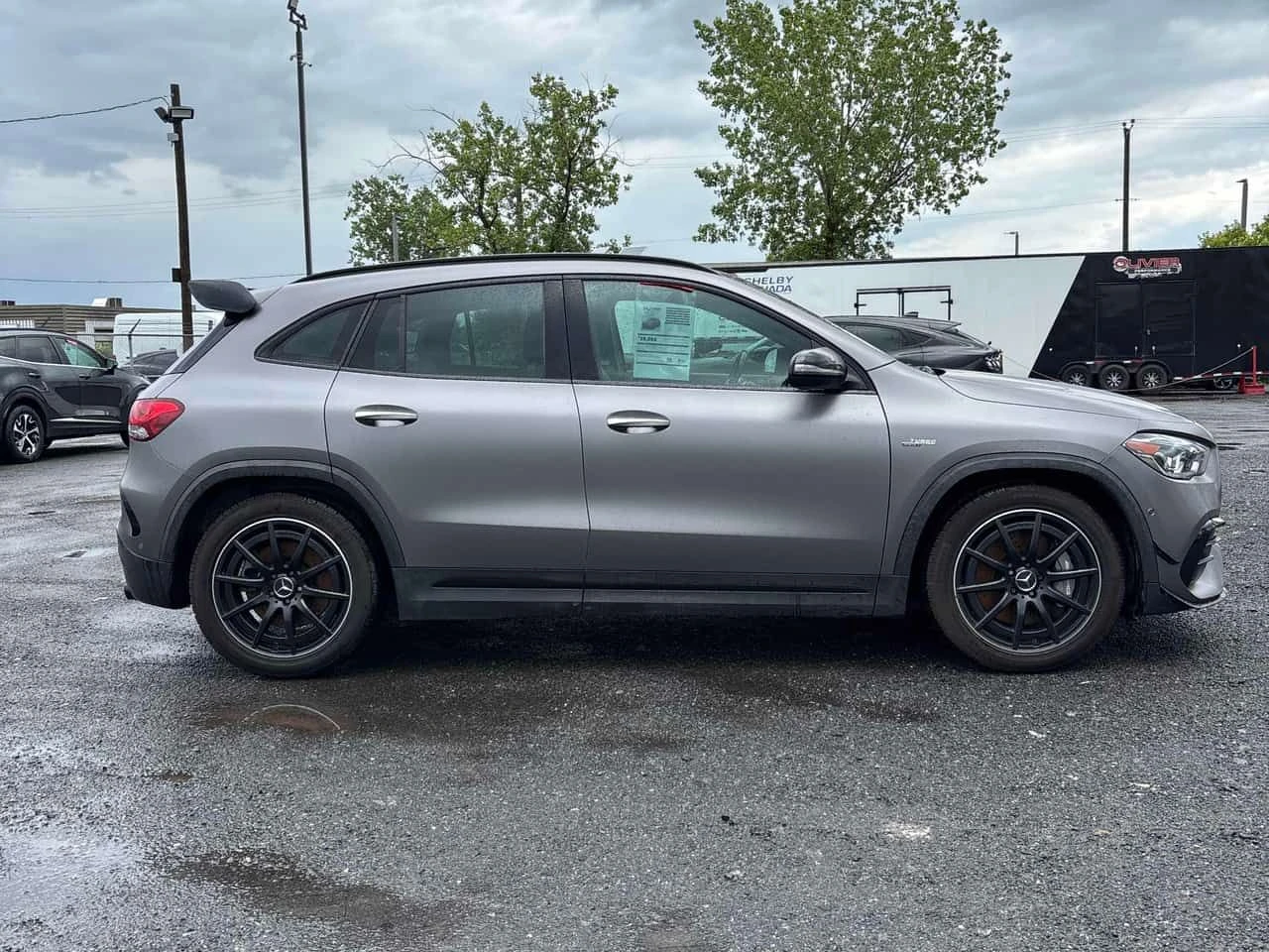 Mercedes-Benz GLA 45 AMG 4MATIC* DISTRONIC* АВТОКРЕДИТ* , снимка 3 - Автомобили и джипове - 55580903