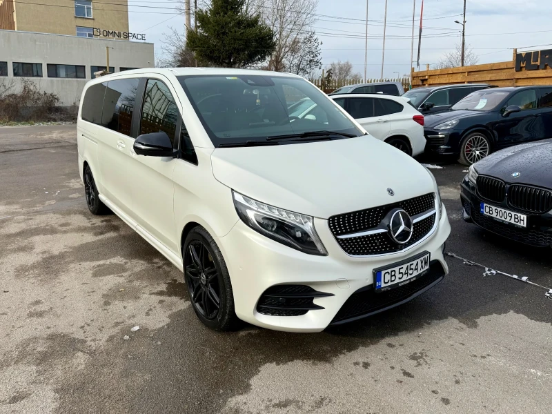 Mercedes-Benz V 300 LONG AMG 4-matic 360* , снимка 1 - Бусове и автобуси - 49561085