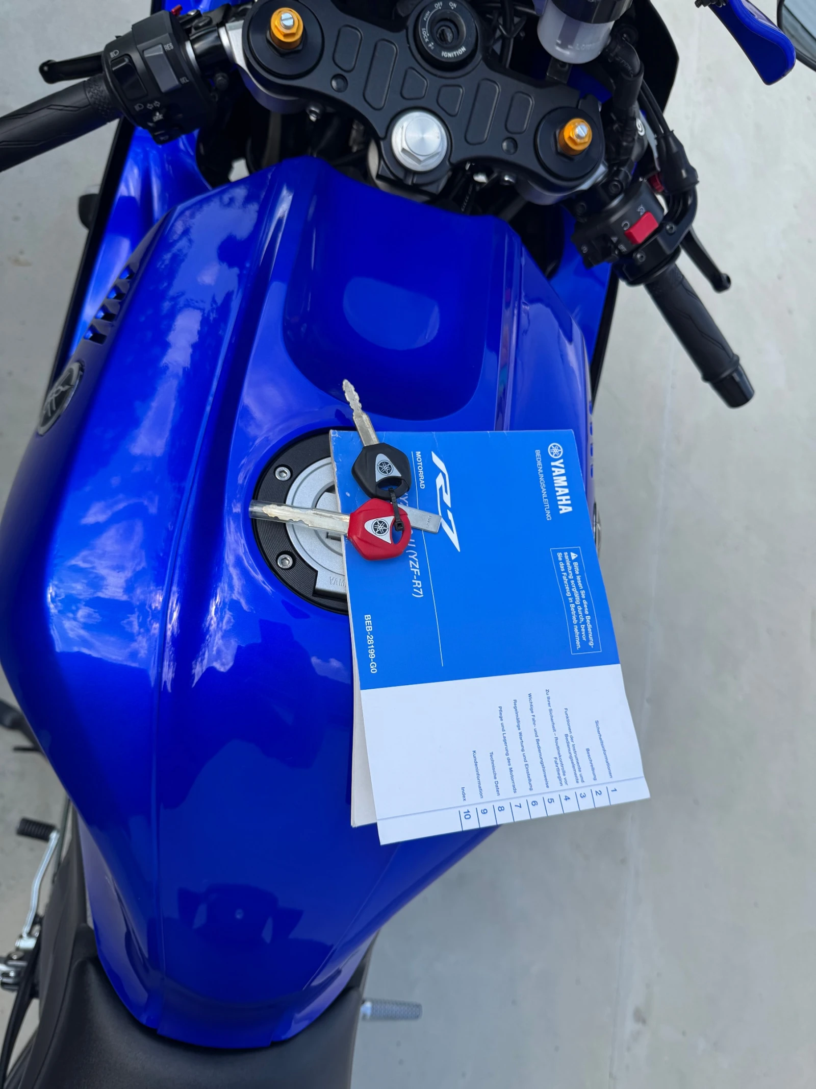 Yamaha YZF-R7 A2 35KW!!!!!!!, снимка 9 - Мотоциклети и мототехника - 54981264