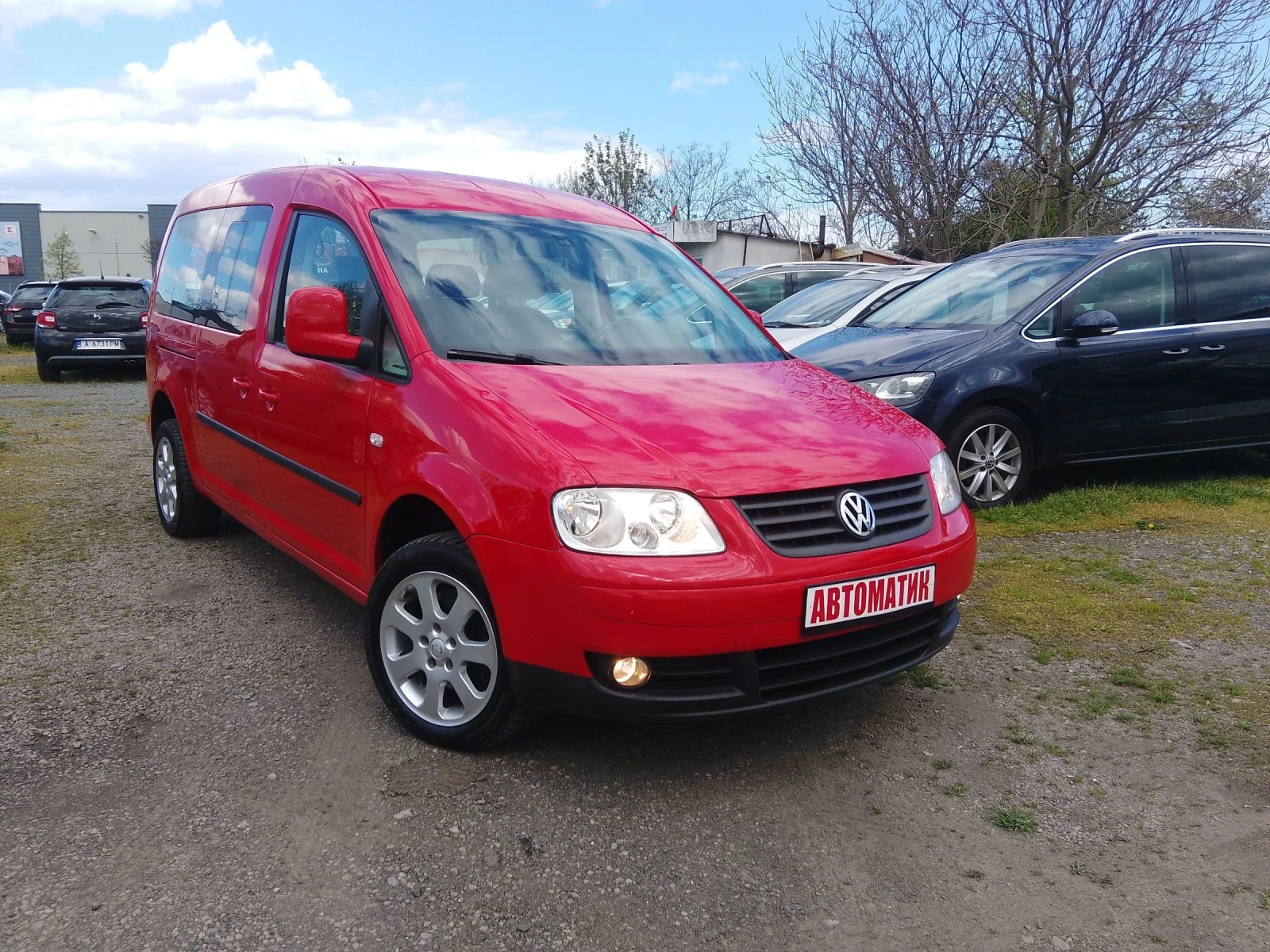 VW Caddy 1.9TDI-105-DSG-LIFE-MAXI-GERMANY-7МЕСТА, снимка 3 - Автомобили и джипове - 54511577