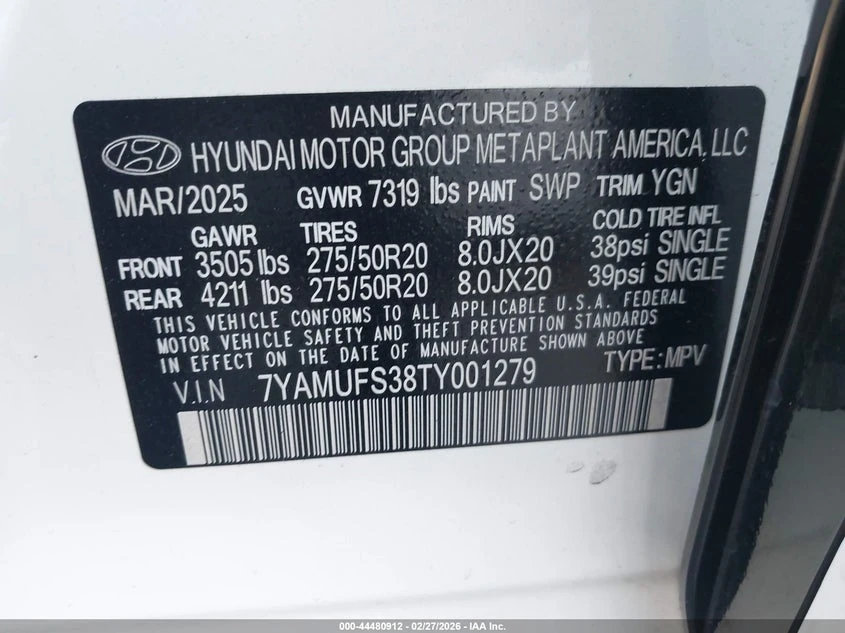 Hyundai Ioniq 9 Sel, снимка 9 - Автомобили и джипове - 55744386