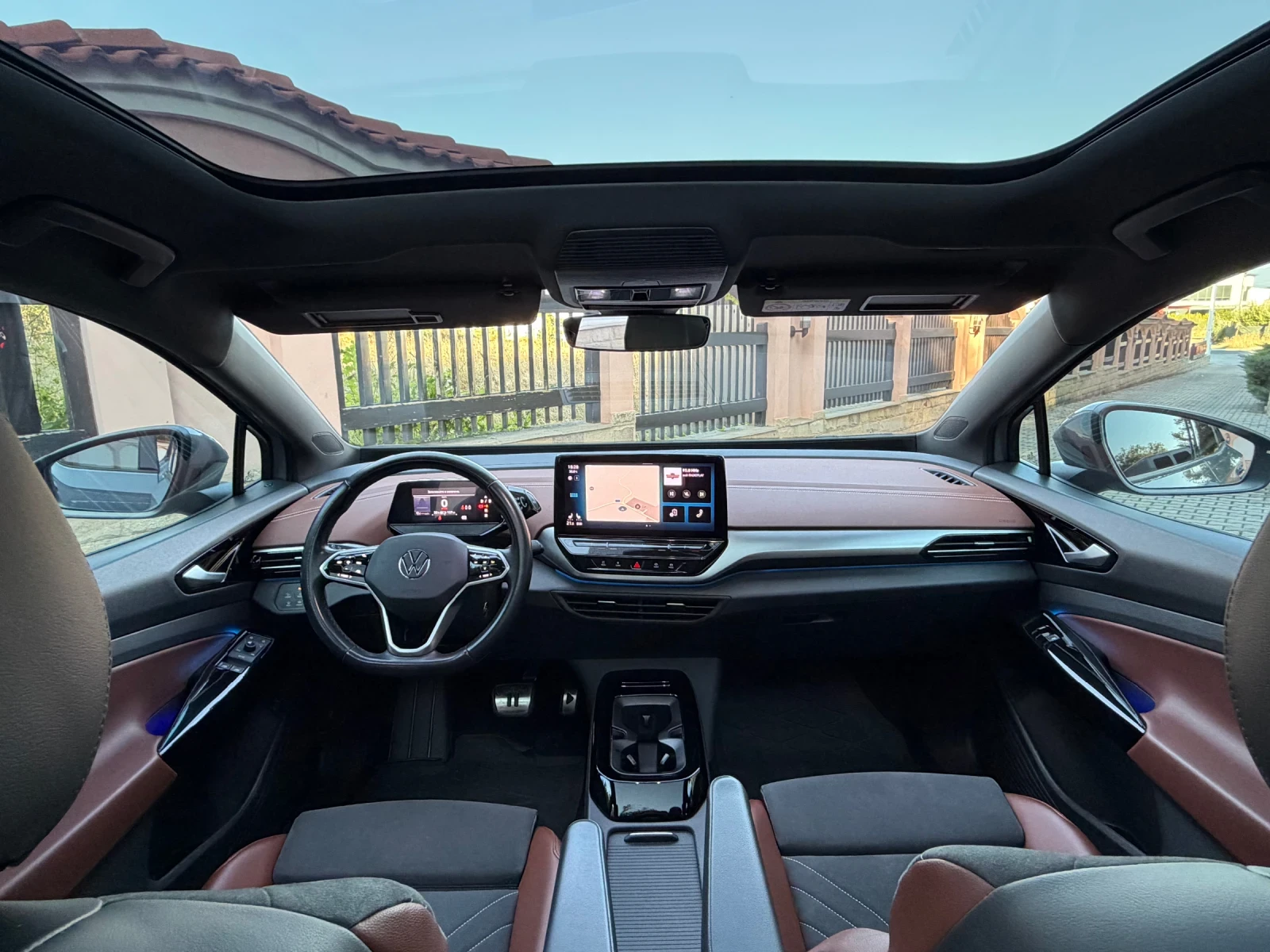 VW ID.4 82kw/PRO/Memory/Pano/360/HeadUp/83х.км, снимка 9 - Автомобили и джипове - 55803340