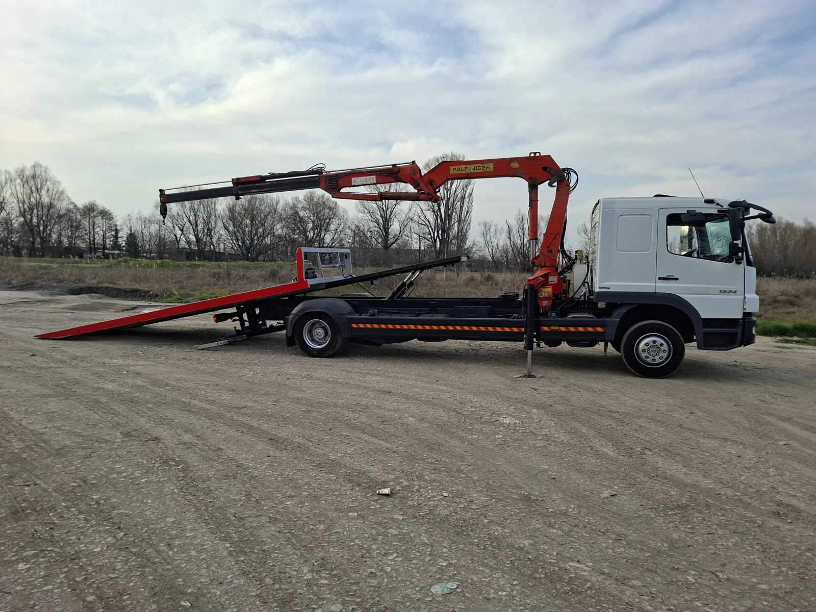 Mercedes-Benz Atego 1224 Специален, Кран, Климамтик, снимка 13 - Камиони - 53714000