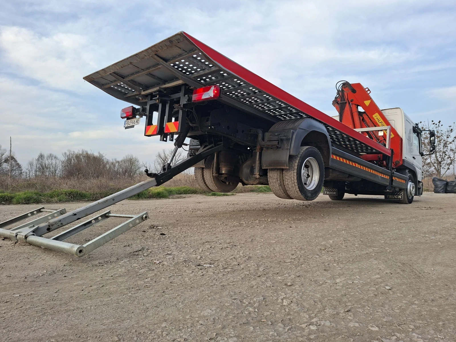 Mercedes-Benz Atego 1224 Специален, Кран, Климамтик, снимка 16 - Камиони - 53714000