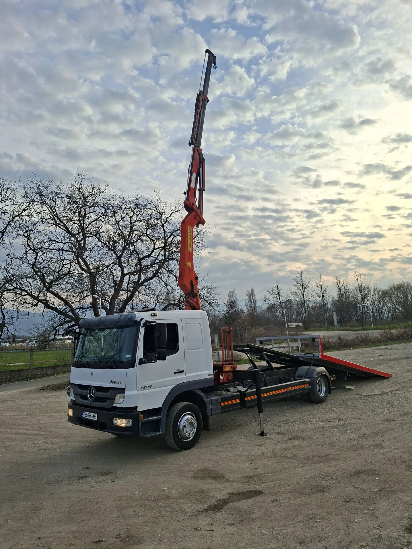 Mercedes-Benz Atego 1224 Специален, Кран, Климамтик, снимка 12 - Камиони - 53714000