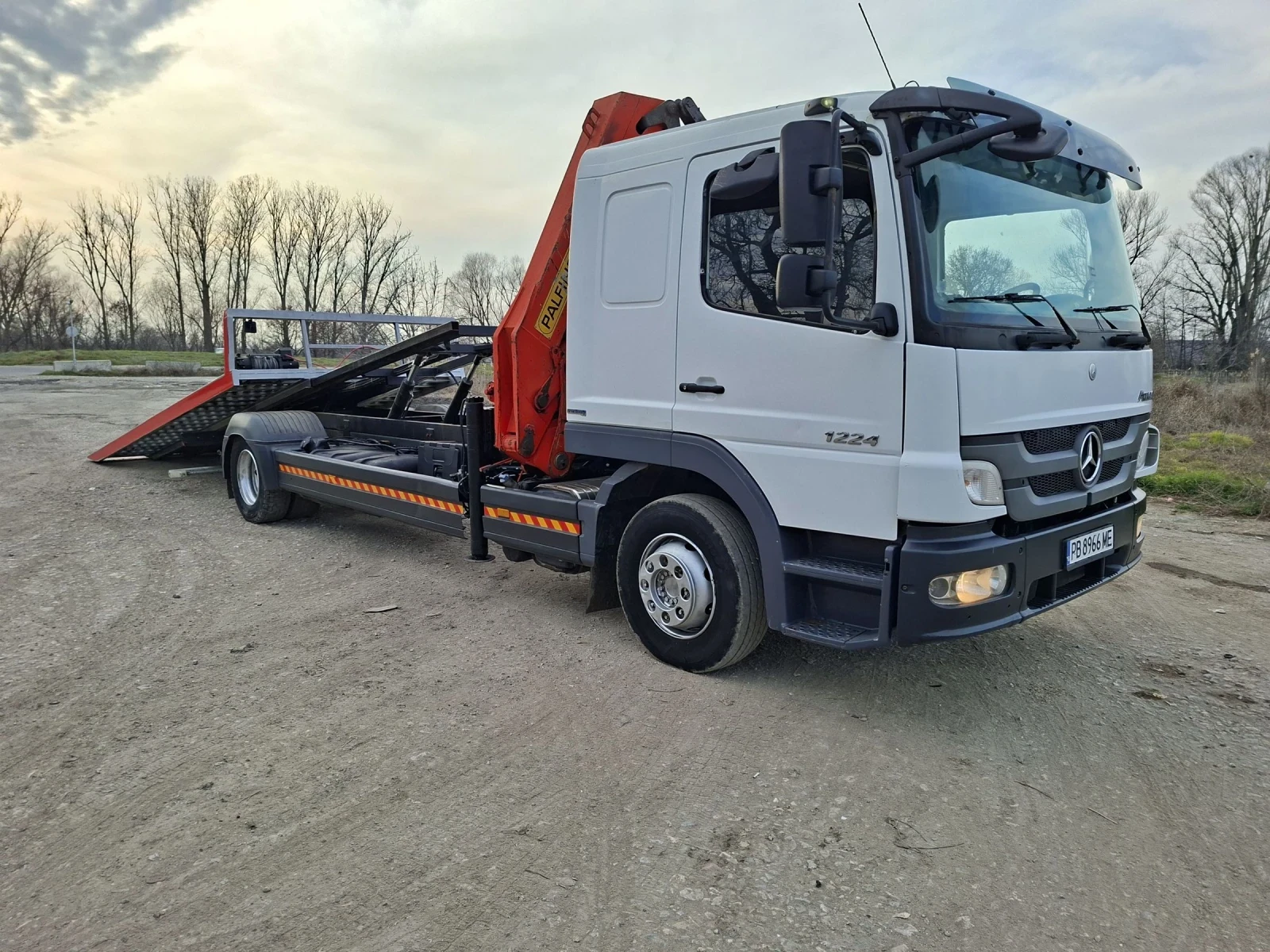Mercedes-Benz Atego 1224 Специален, Кран, Климамтик, снимка 3 - Камиони - 53714000