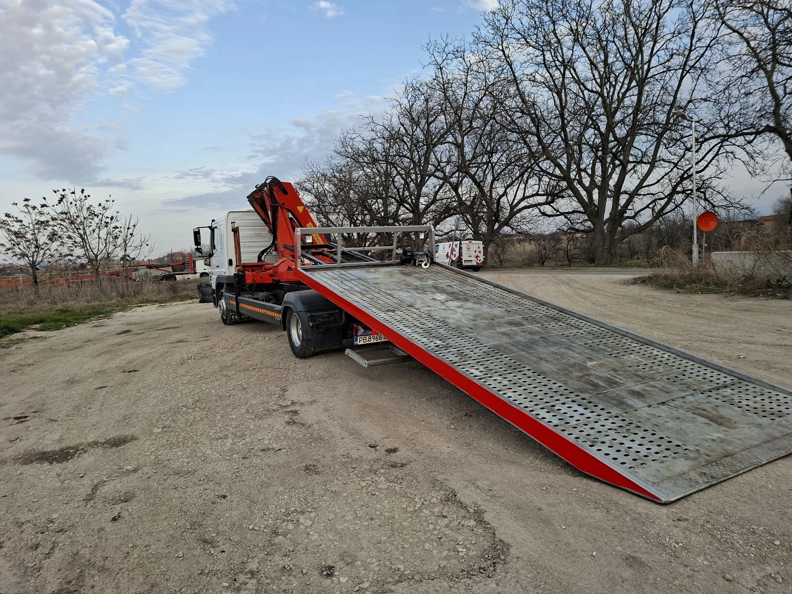 Mercedes-Benz Atego 1224 Специален, Кран, Климамтик, снимка 8 - Камиони - 53714000