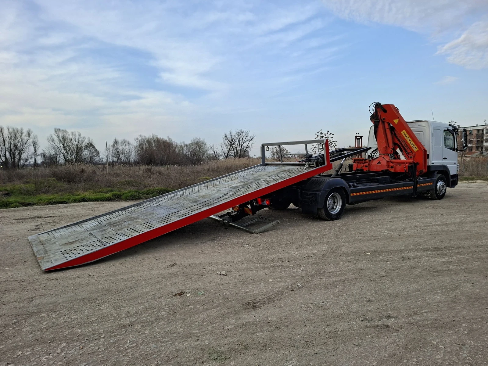 Mercedes-Benz Atego 1224 Специален, Кран, Климамтик, снимка 9 - Камиони - 53714000