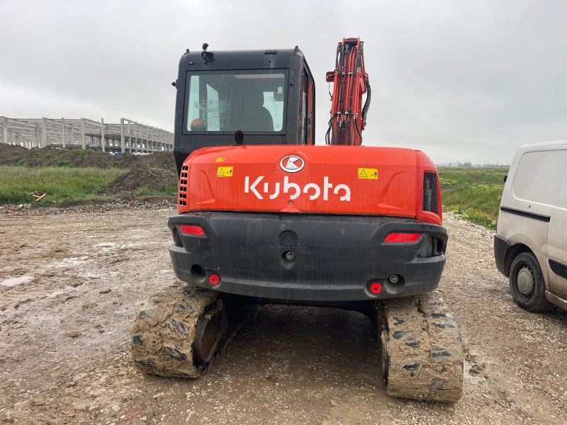 Багер Kubota Kx-080, снимка 3 - Индустриална техника - 47383319