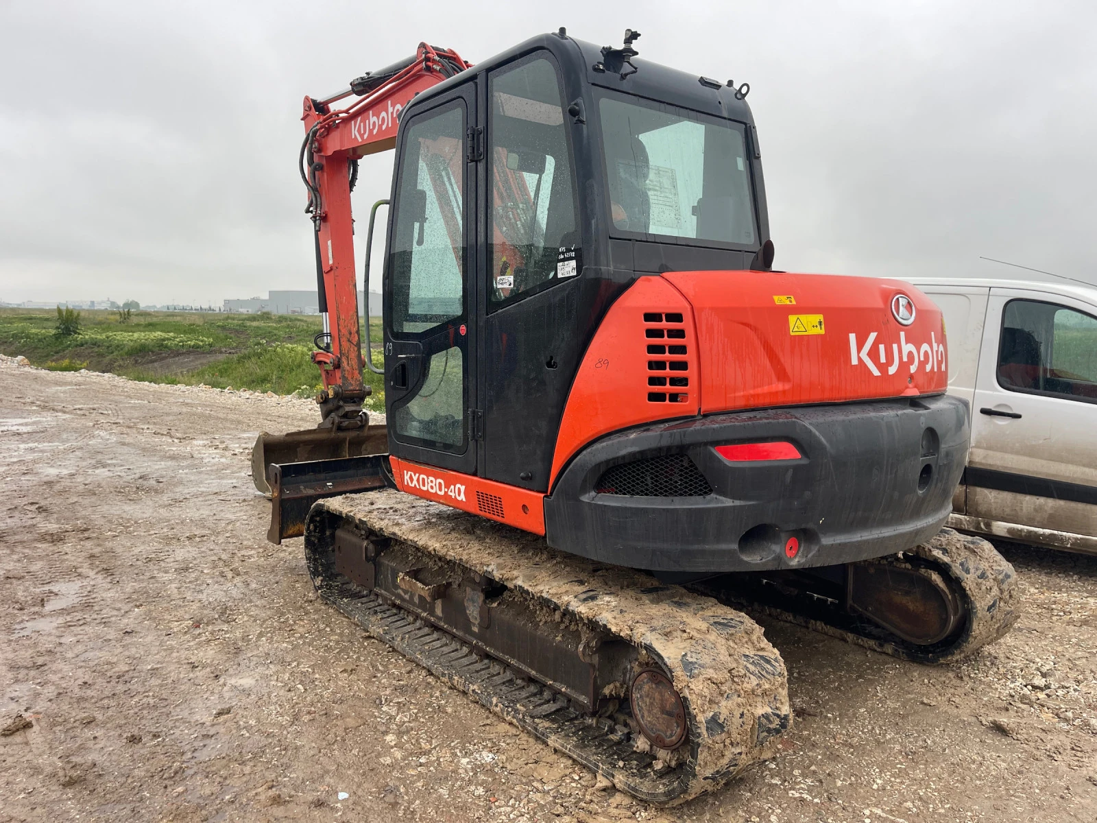 Багер Kubota Kx-080 - изображение 4