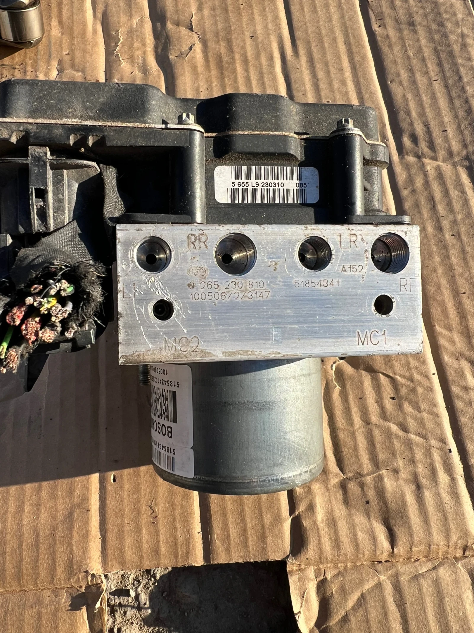 0265230810 ABS ����� FIAT  QUBO FIORINO  51854341 0265951436 0 265 230 810 0 265 951 432 | Mobile.bg � ����������� 2