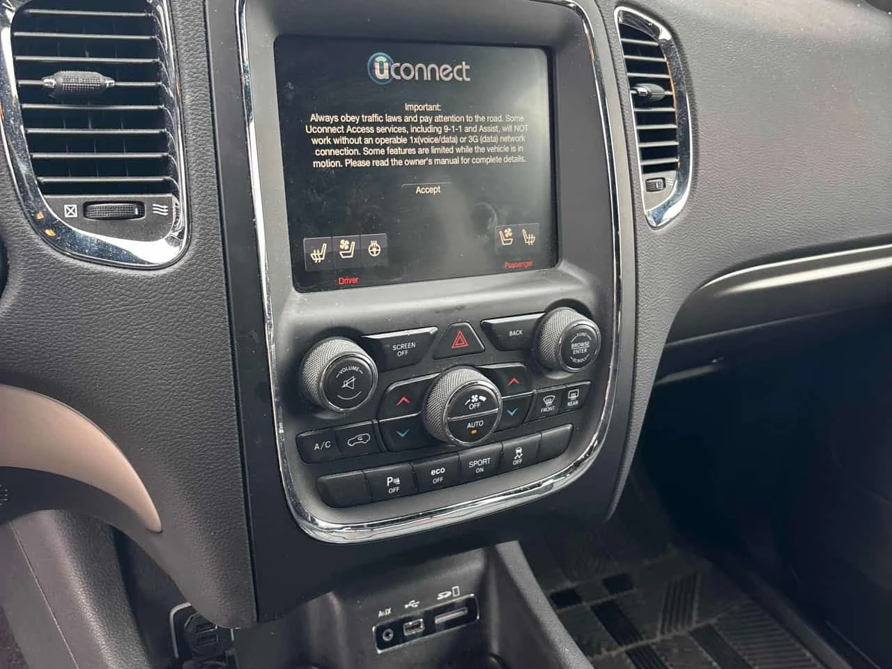 Dodge Durango R/T AWD* ГЛАВНО ПРЕДСТАВИТЕЛСТВО НА HONDA* , снимка 9 - Автомобили и джипове - 54483096