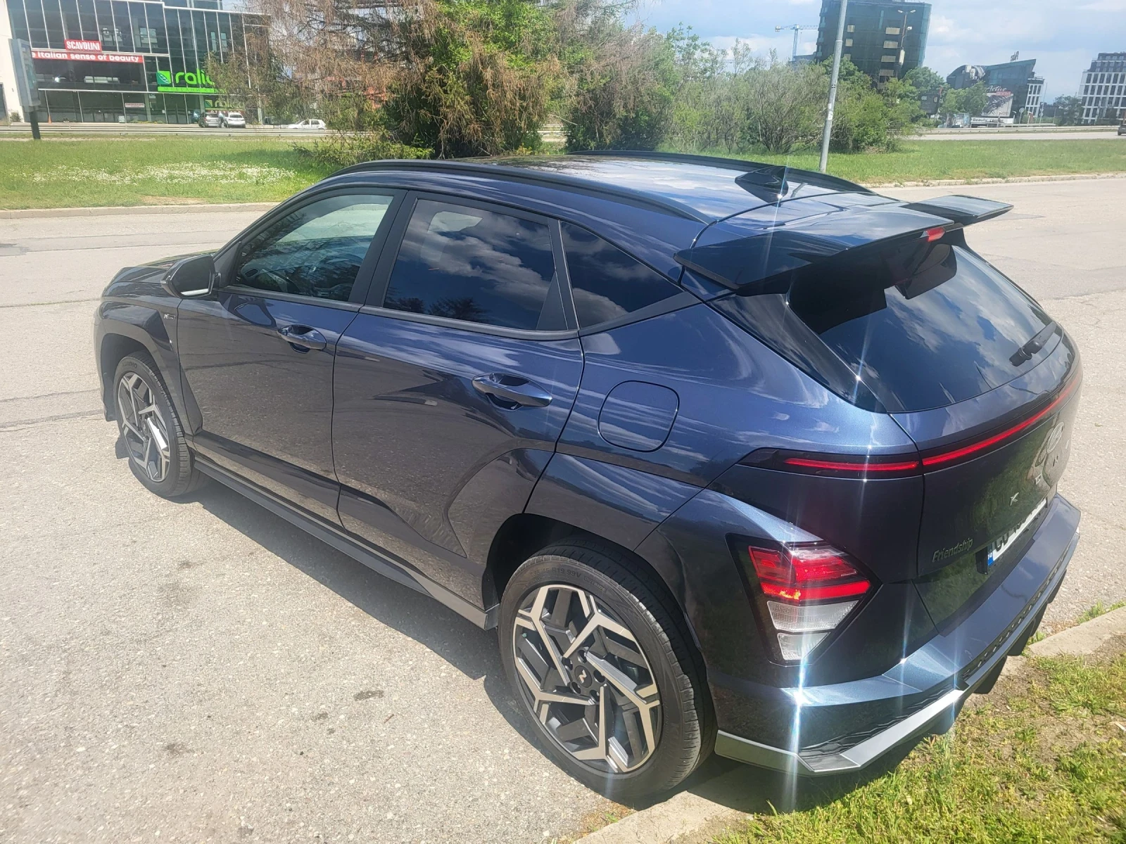 Hyundai Kona Hyundai Kona N Line 1.6 T-GDi 4x4, 199 к.с, снимка 4 - Автомобили и джипове - 54630747