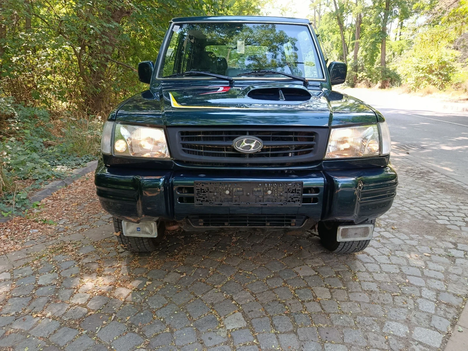 Hyundai Galloper 2.5дизел КЛИМА реални КМ , снимка 6 - Автомобили и джипове - 55414359