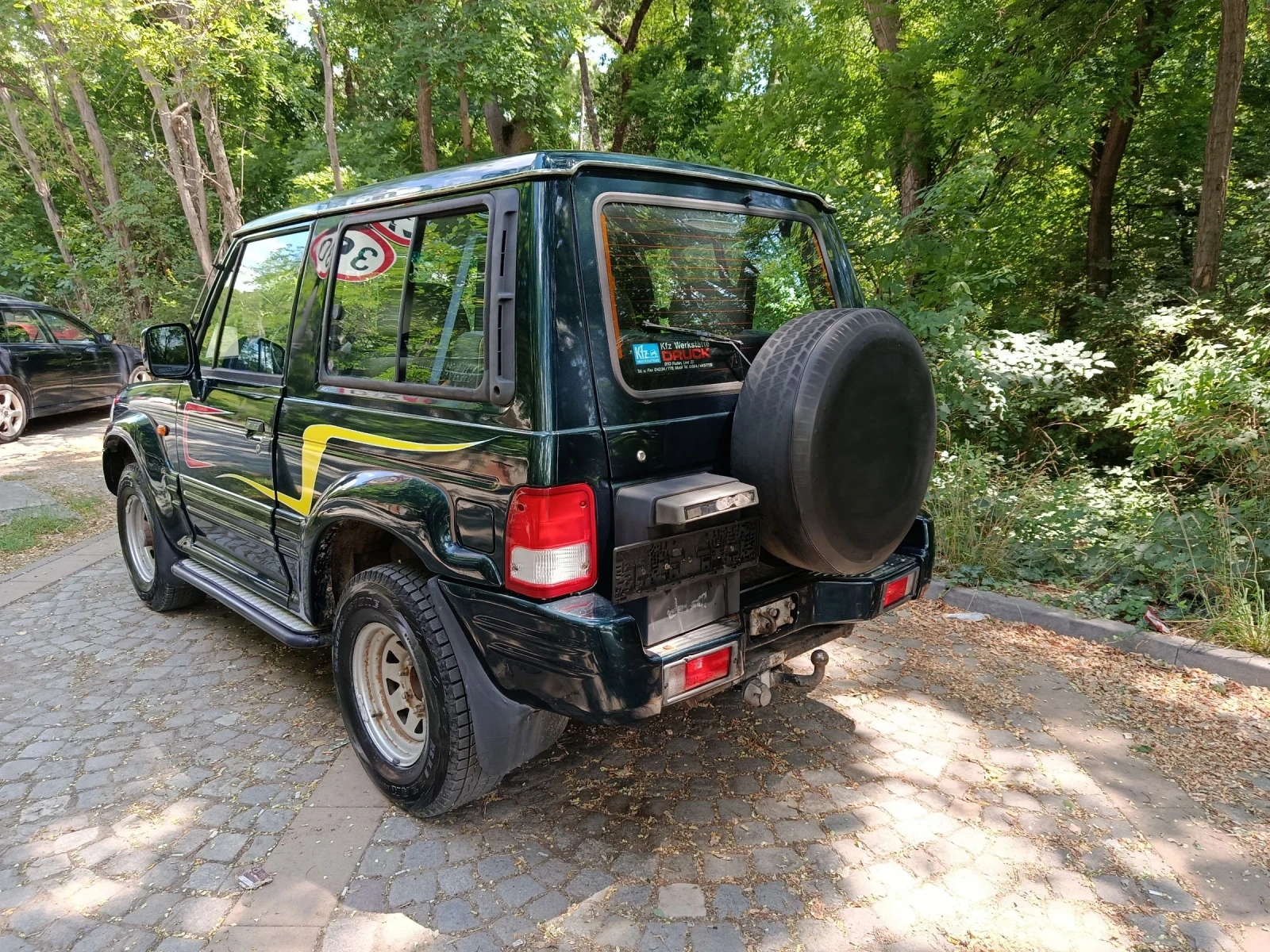 Hyundai Galloper 2.5дизел КЛИМА реални КМ , снимка 2 - Автомобили и джипове - 55414359