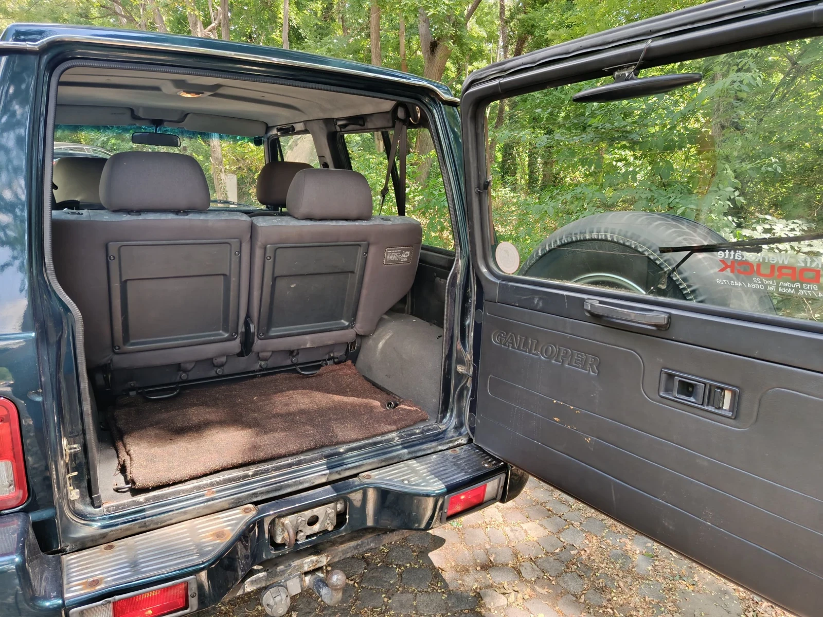 Hyundai Galloper 2.5дизел КЛИМА реални КМ , снимка 14 - Автомобили и джипове - 55414359