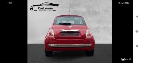 Fiat 500 1.4i/101kc, 6ck, 2012г., панорама, парктроник  - [3] 