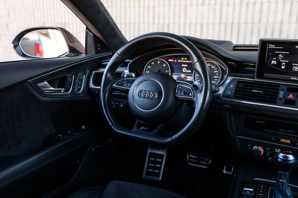 Audi Rs7 PERFORMANCE* CARBON CERAMIC* MATRIX* КРАЙНА ЦЕНА, снимка 11 - Автомобили и джипове - 56545492