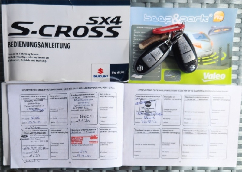 Suzuki SX4 S-Cross УНИКАТ 106136км 1.6i-EURO 6b-ШВЕЙЦАРИЯ, снимка 9 - Автомобили и джипове - 46367350