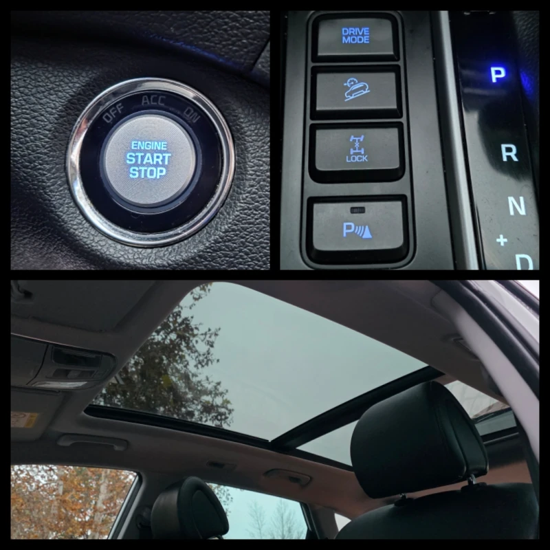 Hyundai Tucson 2.0CRDI* 4WD* AVTOMAT* PREMIUM* KEYLESS* ШВЕЙЦАРИЯ, снимка 13 - Автомобили и джипове - 52484816